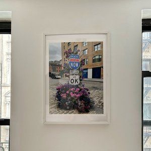 LIMITED Edition 34 of 150 | SIGNED Lewis miller Flower Flash Print [22.5" x 17"]